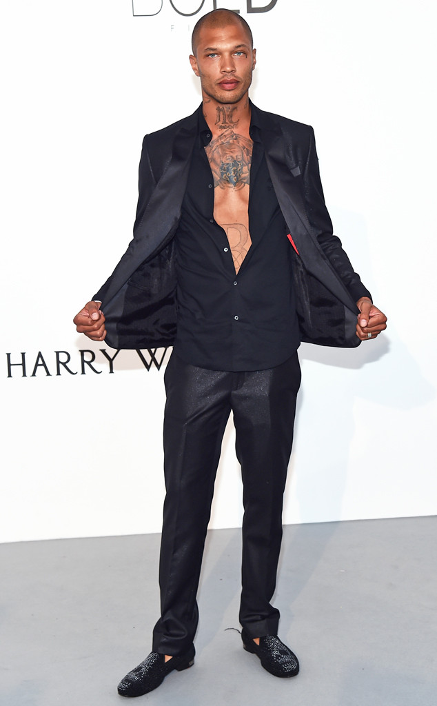 Jeremy Meeks, Amfar Gala, Cannes Film Festival 2017 Jeremy Meeks, Amfar Gala, Cannes Film Festival 2017